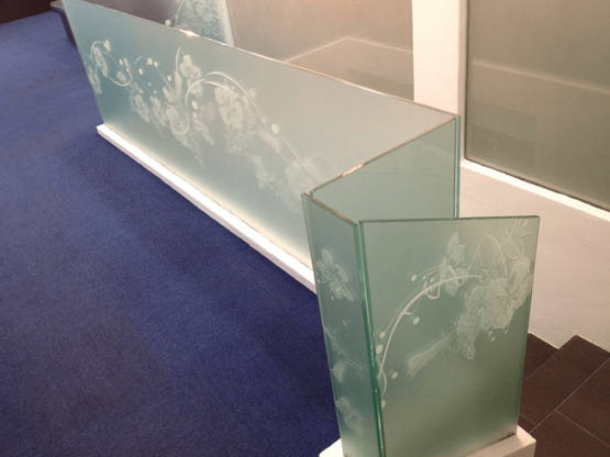 glass mural, wall mural