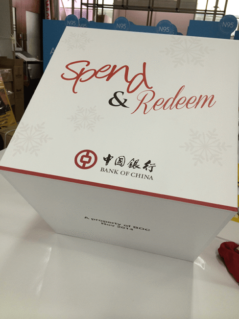 customized box, lucky draw box