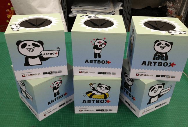 customized box, lucky draw box