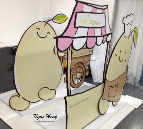 life-size standee