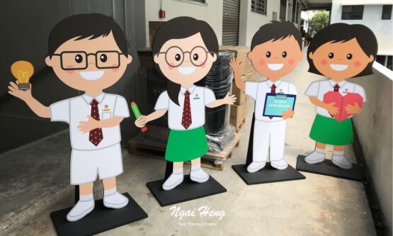 life-size standee