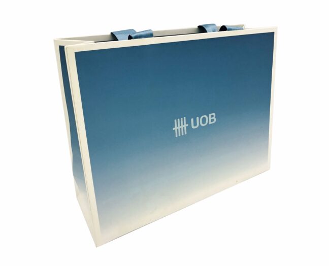 paper bag, corporate branding